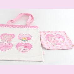 ( ˶˘ ³˘(⋆❛ ہ ❛⋆)!♡ Chuu ♪ • We have designed a Tote bag and Makeup Bag for our lovely followers. Kiss- Chuu Tote Bag Canvas is the perfect every day bag to fit your daily essentials. It comes with a inner pocket with a zipper and a super cute Makeup Bag. • It’s made from 12Oz Canvas • Size 14.5 x 15.7 inches • Makes a great gift for yourself or a loved one. Cute Rectangular Bags For Gifts, Rectangular Bags With Cute Design For Gifts, Cute Pink Bag With Large Capacity, Casual Bags With Cute Design For Gift, Trendy Shoulder Bag With Cute Design For Everyday Use, Casual Bags Suitable As Gifts, Kawaii Pouch Bag With Cute Design, Cute Kawaii Pouch Bag, Kawaii Large Capacity Pouch Bag