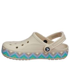 Crocs Bayaband Chevron Band Clogs 'Stucco Multi' 208100-1F8 Limited Edition Sneakers, Sport Sneakers, Clogs, Band, Sneakers