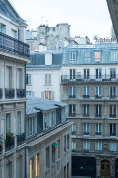 the view from an apartment building in paris