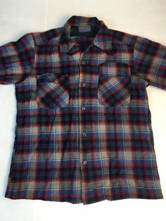 Long Sleeve Men, Wool Flannel, Sleeve Men, Plaid Flannel, Women's Plaid Shirt, Button Up, Plaid, Wool, Long Sleeve