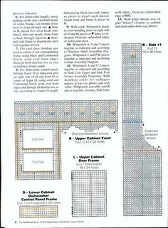 an old book with instructions on how to build a floor plan for a house or apartment