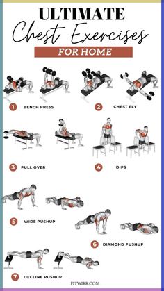 the ultimate chest exercises for home