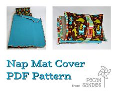 the nap mat cover pattern is easy to sew