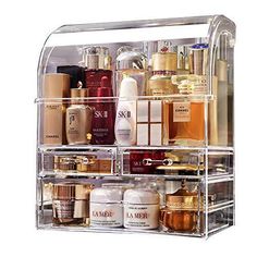 Makeup Storage Ideas, Bathroom Storage Boxes, Makeup Organiser, Room Dressing, Quote About Love, Work Supplies, Jewelry Display Box, Bags Storage, Beauty Organization