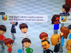 #Miiverse Pikmin Fun via Reddit user  himtoo Pikmin Funny, Inspirational Qoutes, Club Penguin, I Knew It, Geek Humor, Weezer, Gamer Life