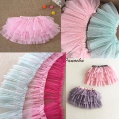 "Ruffled Tulle Gauze Lace Trim 6.69 Inches Wide For Dress Bedding Costume Veil Wedding Supplies Width: 6.69\"(17cm) This lisitng is for 1 Yard I have 3 colors for choose: Pink, Cyan, Hot pink All the lace are perfect for wedding dress, lingerie, bra, dresses, dolls, bridal veil, altered art, couture, costume, jewelry design, pillowcase, home decor and other projects you could imagine. For more quantity, please feel free to convo me for custom listing. Limited stock. If you like it, order it now. Diy Tulle Skirt, Tutu En Tulle, Lace Headpiece, Baby Tutu Dresses, Diy Tutu, Bridal Applique, Dress Trims, Girl Dress Patterns, Lyrical Dance