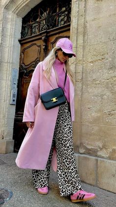 D.c. Outfits, Leopard New Balance Outfit, Cheetah Print Blazer Outfit, Fashion Outfits Winter 2024 2025, Pink Top Winter Outfit, Fall Outfits Colourful, Pink Classic Outfits, How To Reinvent Your Style, Atlanta Fashion Outfits Street Style