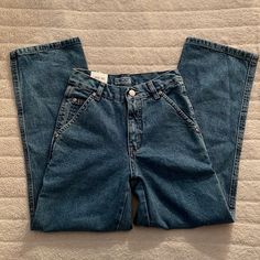 These Are The Most Adorable Vintage Little Kids Jeans!!!!!! New With Tags (Please Note That The Tag Is Slightly Messed Up), Jeans Are In Perfect Condition. Size: 7 (Boys, But Would Likely Fit A Girl Depending On Measurements) Waist: 22 Inches Approximately. Material: 100% Cotton. Please Feel Free To Ask Questions! Purchases/Bundles Over $100 Can Request (2) Stickers From My Closet For Free! Don’t Have A Poshmark Account Yet? Sign Up And Get $10 Off Your First Purchase With My Code: Rubyrose202 Utility Jeans, Yellow Jeans, Motorcycle Pants, White Distressed Jeans, Purple Jeans, Vintage Toddler, Vintage Calvin Klein, Jeans Kids, Lee Jeans