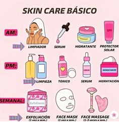 skincare básico💆🏻‍♀️💗 Haircare Routine, Makeup Clothes, Glow Up Tips, Girl Tips, Hair Care Routine, Just Girl Things, Skincare Routine