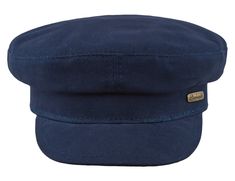 Trawler- naval style fisherman hat made of pure cotton, Sterkowski.com Navy Cotton Brimmed Hat, Navy Flat Brim Cotton Hat, Navy Cotton Flat Brim Hat, Navy Cotton Visor Hat, Blue Cotton Hat With Short Brim, Nautical Style Cap For Boating, Nautical Cap For Boating, Blue Cotton Visor Hat, Navy Cotton Beach Hat