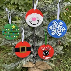 christmas ornament ornaments hanging from a tree