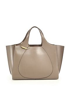 Sale! Up to 75% OFF! Shop at Stylizio for women's and men's designer handbags, luxury sunglasses, watches, jewelry, purses, wallets, clothes, underwear Victoria Beckham Bags, Brown Satchel, Brown Tote Bag, Brown Leather Handbags, Brown Tote, Brown Leather Shoulder Bag, Genuine Leather Bags, Satchel Purse, Hobo Handbags