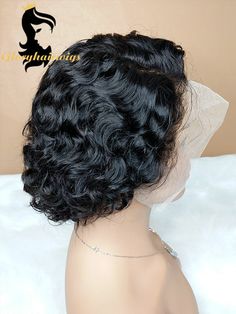 Shop water wave wig bob ,Pixie cut wigs from Gloryhairwigs.com ,We supply All kinds of styles Short short deep wave bob,short wave wig,613 human hair bob wig etc. Only $66.89 For T lace wigs, Free Shipping ! Short Lace Front, Short Lace Front Wigs, Curly Lace Wig, Short Human Hair Wigs, Short Curly Wigs, Short Hair Wigs, Short Natural Hair, Curly Lace Front Wigs, Curly Human Hair Wig