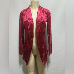 Nwt Naked Wardrobe Womens Cardigan Velvet Blazer Jacket Longsleeve Size Small Good Pre Owned Conditions Measurements Are Provided On The Last Picture Leather Blazer Women, Leopard Print Blazer, Leather Belt Buckle, Duster Jacket, Naked Wardrobe, Navy Blue Blazer, Open Front Jacket, Blazer Designs, Velvet Blazer