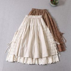 Travel Clothes, Pieces Of Clothing, Princess Skirt, Linen Color, Diy Clothing, Japan Style