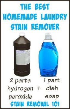 the best homemade laundry stain remover and disinfectant for your home or office