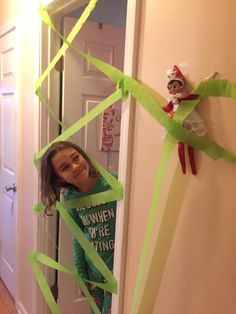 Elf On Fan Ideas, When Elf On The Shelf Arrives, Diy Elf House On The Shelf, Elf On The Shelf Kids Room, Elf On Shelf Clean Your Room, Rlf On The Shelf Ideas For Kids Funny Creative, Mischievous Elf On The Shelf Ideas Funny, Lazy Elf Ideas, Elf Of A Shelf Ideas