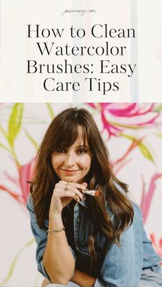 I'm sharing how to properly clean your watercolor brushes, from natural sable hair to modern synthetic brushes. This guide offers practical steps to ensure your brushes stay in great condition, helping you create beautiful art for a long time! Sable Hair, Watercolor Supplies, Diy Watercolor Painting, Wet Brush, Entrepreneur Tips, Diy Watercolor, Creative Painting, Easy Watercolor