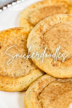 A close up of a pile of snickerdoodles on a plate. Bake Sale Cookies, Cinnamon Sugar Cookies, Ginger Molasses Cookies, Snickerdoodle Cookies, Cinnamon Chips, Snickerdoodle Cookie Recipes, Best Christmas Cookies, Dough Balls