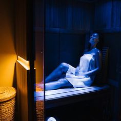 This Full-Spectrum Infrared Sauna was designed with your health and healing in mind. This 45-minute session incorporates far, mid, and near infrared wavelengths with chromotherapy and countless amenities to enhance your wellness experience.

Enter into your own private state-of-the-art sauna suite to enjoy whole body health benefits like detoxification, weight loss, pain relief, and skin vitality. In addition to the heat, you’ll experience the benefits of chromotherapy as it harnesses Wellness Experience, Calm App, Sauna Room, Light Wave, Infrared Sauna, Experience Gifts, Whole Body, Full Spectrum, Body Health