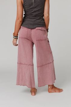 Game On Cargo Wide Leg Pant - Burgundy | Three Bird Nest Leg Pants, Bralette