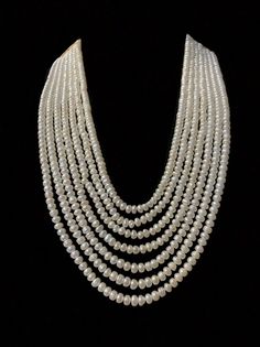 long necklace made using fresh water pearls 7 lines length on each side - 11 inch delivered in 3-5 days within USA Romancing The Stone, Natural Pearl Necklace, Silver Jewelry Earrings, Fresh Water Pearls, Silver Jewelry Pendant, Natural Pearl, Water Pearls, Jewelry Design Necklace, Indian Jewellery