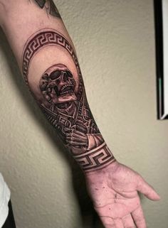 Colombian Heritage Tattoo, Mexican Style Sleeve Tattoo, Mexican Charro Tattoo, Hip Tattoo Men Lower, Mexican Soldier Tattoo, Hispanic Inspired Tattoos, Spaniard Tattoo, Aztec Tattoo Mexican Forearm, Aztec Forearm Tattoo For Men