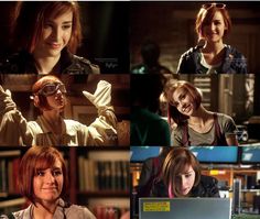 many pictures of the same person in different scenes