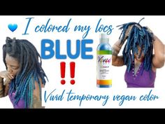 Temporary Hair Dye For Locs, Hair Paint Wax On Locs, Yarn Dreads Diy Faux Locs, Loc Extensions Temporary, Installing Synthetic Dreadlocks, Pink Dye, Temporary Hair Color, Hair Rinse