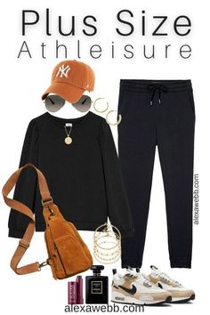 Plus Size Fall Casual, Plus Size Casual Summer Outfits, Plus Size Athleisure Outfits, Nike Air Max 90 Futura, Athleisure Outfits Fall, Air Max 90 Futura, Fall Athleisure, Alexa Webb, Plus Size Winter Outfits