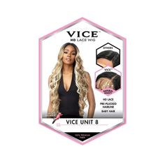 SENSATIONNEL Synthetic Lace Front Wig Sensationnel Vice Synthetic HD Lace Wig - Vice Unit 8 The Mane Choice, Carols Daughter Products, Hd Lace Wig, Money Piece, Hair Lotion, Baby Hairs, Hair Shows, Full Wigs, Shea Moisture Products