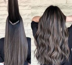 Cool Ash Brunette, Truss Hair, Brown Hair Shades, Ash Hair Color, Brunette Color, Brown Hair Balayage, Brown Highlights, Balayage Brunette