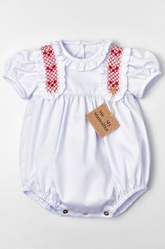 Red Summer Baptism Dress, Red Cotton Smock Dress, Red Smock Cotton Dress, Red Summer Dress With Smocked Cuffs, Red Summer Dresses With Smocked Cuffs, Red Cotton Dress With Smocked Back, Red Cotton Dresses With Smocked Cuffs, Red Cotton Dress With Smocked Cuffs, Bullion Knot Stitch