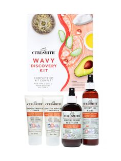 Wavy Discovery Kit 2b Curls, Type 2 Wavy Hair, Products For Wavy Hair, Wavy Hair Products, Perfect Wavy Hair, Curly Hair Styling, Air Dry Cream, Hair Kit, Wavy Curls