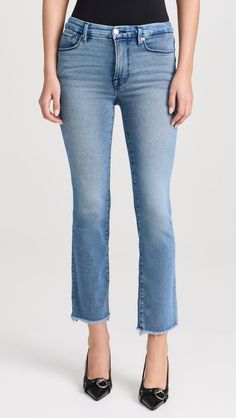 Super stretchMidweight denimHigh riseZip flyFabric: Mid-weight, super-stretch denimSplit back pocketsAnkle lengthButton closure and zip fly5-pocket stylingShell: 95% cotton/5% elastaneWash coldImported, EgyptStyle #GAMER30978 American Jeans, Good American, Pocket Jeans, Casual Jeans, American Apparel, The 3, New Arrivals, Split, Clothes