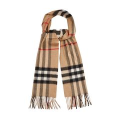 Classic Fashion Pieces, Checkered Scarf, Burberry Scarf, Burberry Prorsum, Cashmere Shawl, Ray Ban Aviators, Patterned Scarves, Burberry Handbags, Burberry Women