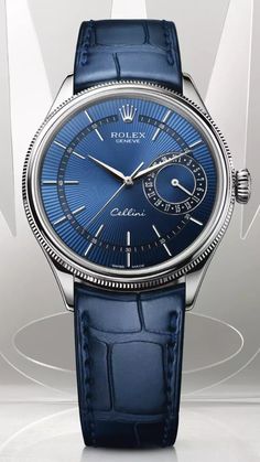 Rolex 👍 Mens Luxury Lifestyle, Beautiful Flowers Images, Watches Unique, Unisex Watches, Blue Band, Luxury Watches For Men, Blue Suit, Swiss Watches, Men's Watch