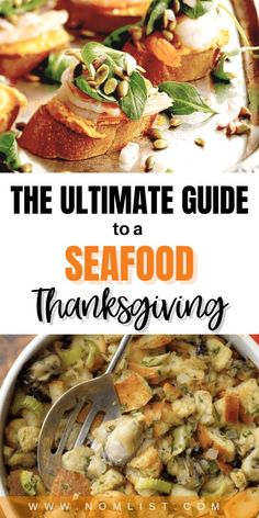 the ultimate guide to seafood thanksgiving