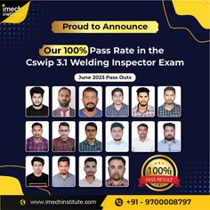 cswip 3.1 welding inspection course training Exam Results, Stay Tuned