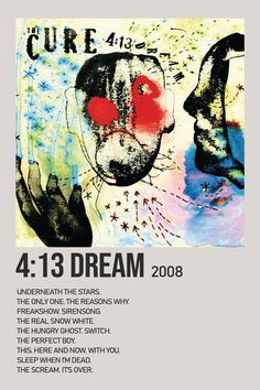 a poster with the words 4 13 dream on it