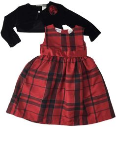 Girls Red & Black Plaid Formal Party Holiday Gold Accent Checkered Dress This beautiful dress with an adorable velvet pull-over 3/4 body pullover is sure to be a favorite! Girls sizes 100% Polyester Dress 96% Polyester 4% Spandex Pullover Payment We accept PayPal as our payment method. Immediate payment is required. If you have any questions about payment, please feel free to contact our customer support team. Return Policy We have a no hassle return policy If you are unhappy with your purchase, Checkered Dress, Girls Red, Polyester Dress, Red And Black Plaid, Gold Accent, Formal Party, Support Team, Black Plaid, Beautiful Dress