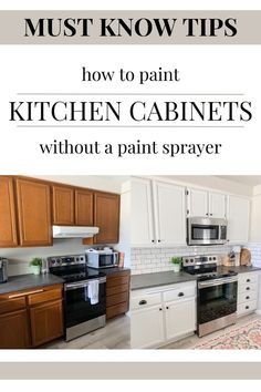 Paint cabinets without sanding