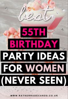 DIY creative womens 55th birthday party ideas for her 33 Birthday Party Ideas Women, 34 Th Birthday Ideas, Surprise Birthday Party Ideas For Women, 33 Years Old Birthday Party Ideas Women, 34 Bday Party Ideas, 37 Year Old Birthday Ideas, Surprise Party Ideas For Women, 34th Birthday Themes For Women, 34 Birthday Ideas For Women Theme