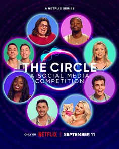 the circle as social media competition poster