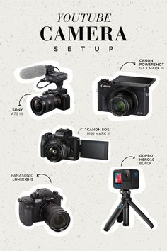 Camera For Content Creator, Best Cameras For Youtube, Best Video Camera, Best Camera For Youtube Videos, Vlog Camera Setup, Best Camera For Content Creators, Cheap Camera For Vlogging, Good Cameras For Youtube