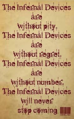 the international devices are without pity and without regard, but there is no information to them