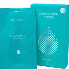 Nu Skin Ultimate Waterfull Mask Combines The Power Of Rich Humectants With Water Binding Moisture To The Skin For The Ultimate Skin Care Facial Treatment To Enhance Your Skin Condition. Salicylic Acid Acne, Brightening Mask, Face Sheet Mask, Body Mask, Overnight Mask, Skin Condition, Gel Mask, Firming Cream, Dry Oil