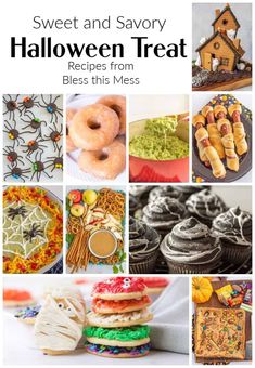 sweet and savory halloween treat recipes from bless this mess