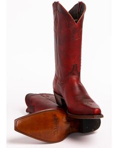 Shyanne® Women's Leather Laced Western Boots, Red Red Point Toe Boots, Burgundy Cowboy Boots, Red Western Boots Outfit, Red Clothing Aesthetic, Cowboy Boot Outfits Women, Red Cowgirl Boots Outfit, Red Western Boots, Red Cowboy Boots Outfit, Snip Toe Cowgirl Boots