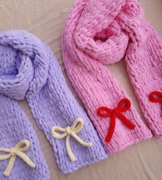 Cute knit bows Long and soft hand knit winter scarf 💗💗 width:11.8" lenght:78" materials: %100 micropolyester You can use it as a balaclava or shawl. Scarf, bow color and measurements can be customized. You can always send a message for this.🌼 Colors may vary due to light and screen.  Don't forget to check out my Etsy shop and Instagram page for more hand knitted scarves.✨️ https://buttercuphandmadex.etsy.com https://www.instagram.com/buttercupatelier . . . . . . . . . . . . . . . coquette girl, fairycore girl aesthetic, bow trend, bow scarf, knit bow scarf, scarf with bow, valentines day gift ideas, unique gift ideas, gift for girlfriend, gift for her, bow crochet, knit bow, ribbon girl aesthetic, ribbon bow, knit ribbon, pink scarf, lovecore aesthetic, red bow, red ribbon, lilac scarf, Pink Knitted Scarves, Hand Knitted Scarves, Scarf Aesthetic, Bow Crochet, Fluffy Scarf, Coquette Ribbon, Y2k Knit, Bow Scarf, Knitted Scarves